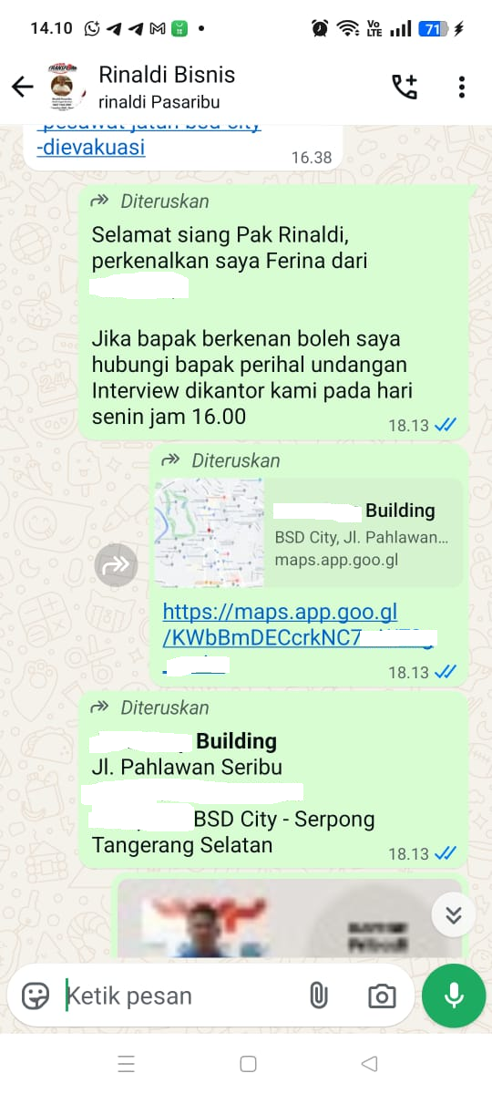 panggilan interview