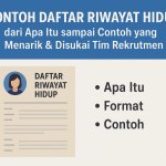 contoh daftar riwayat hidup yang baik dan benar